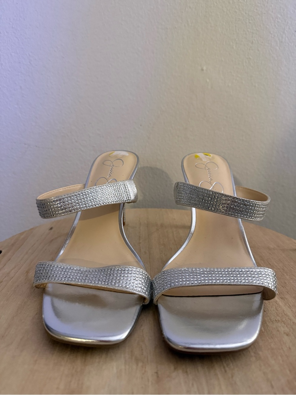 Jessica Simpson Rhinestone Heel